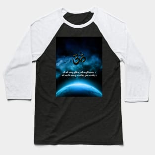 "Global Well-Being" Sloka Baseball T-Shirt